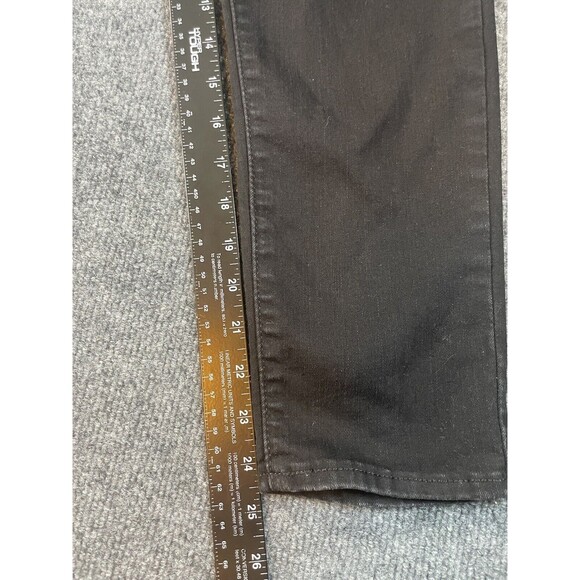 Levi's Jeans Womens 20W 720 High Rise Super Skinny Black Wash Denim - Picture 10 of 11